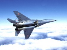 Europa : Jet Flug (MiG-29 Fulcrum) in Russland