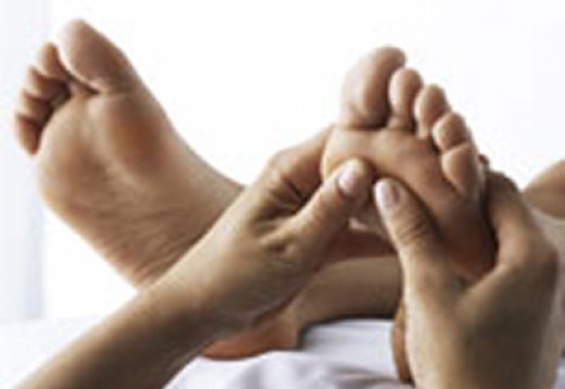Fußreflexzonen-Massage