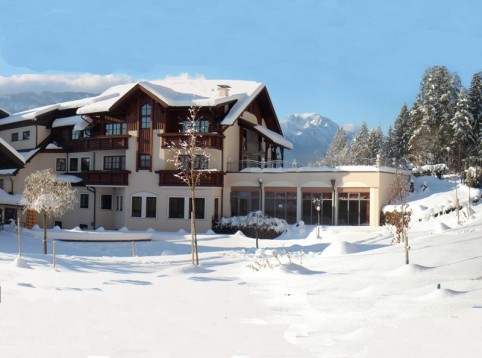 Hotel im Winter