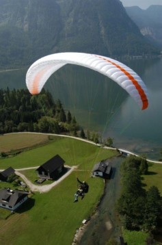 Paragleiten Tandemflug Krippenstein Gipfel