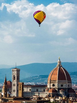 Volo in Mongolfiera Privato Toscana – Giro Esclusivo per 4 Persone