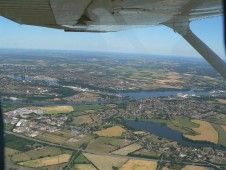 Ultraleicht Flug im Raum Hamburg