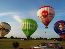 Heißluftballonfahrt in Deutschland