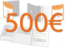 Geschenk-Gutschein 500 €