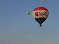 Heißluftballonfahrt in Deutschland