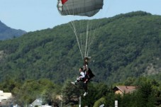 Fallschirmsprung - Hautes-Alpes (05), Frankreich