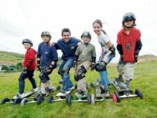 Mountain Boarding in St. Anton-Berneck - Switzerland