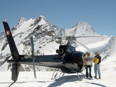 Helikopterflug - Alpenrundflug mit Gletscherlandung