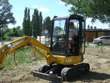 Bagger fahren in Wien