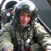 Kampfjetflug in Italien