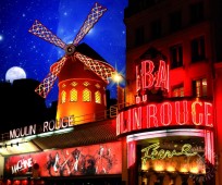 Moulin Rouge Paris mit Abendessen für zwei Personen