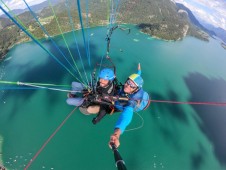Tandem Paragliding Wolfgangsee in Österreich
