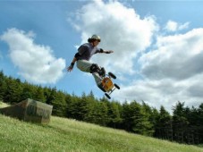 Mountain Boarding in St. Anton-Berneck - Switzerland