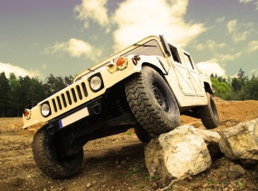 Hummer Offroad fahren