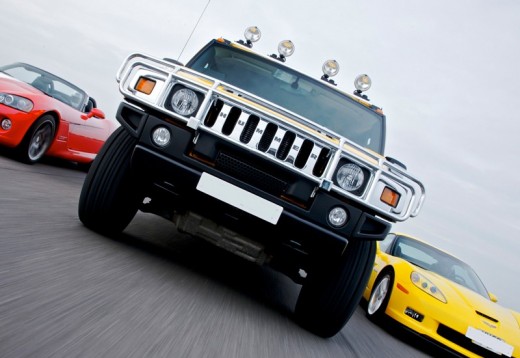 Hummer fahren