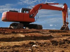 Bagger fahren